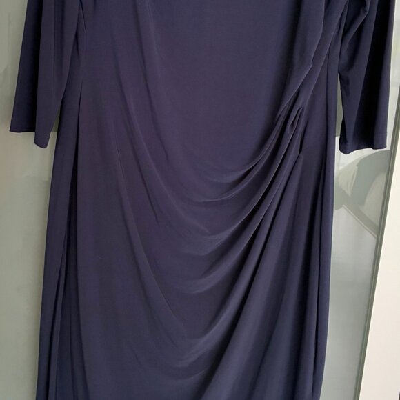 Navy Dress size XL by Chaps - Picture 4 of 7